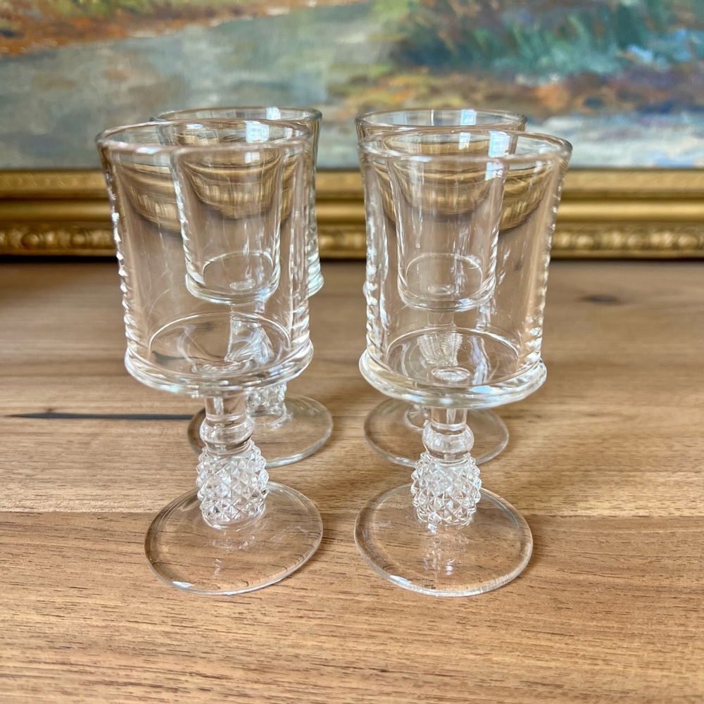 EAPG Ripley Cordial Glasses- Set of 4